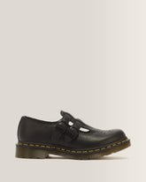 8065 Virginia Leather Mary Jane Shoes - Black