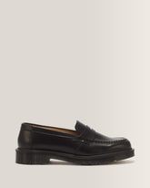 Delapre Made In England Penny Loafers - Black