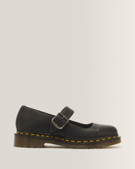 Mariel II Leather Mary Jane Shoes - Black