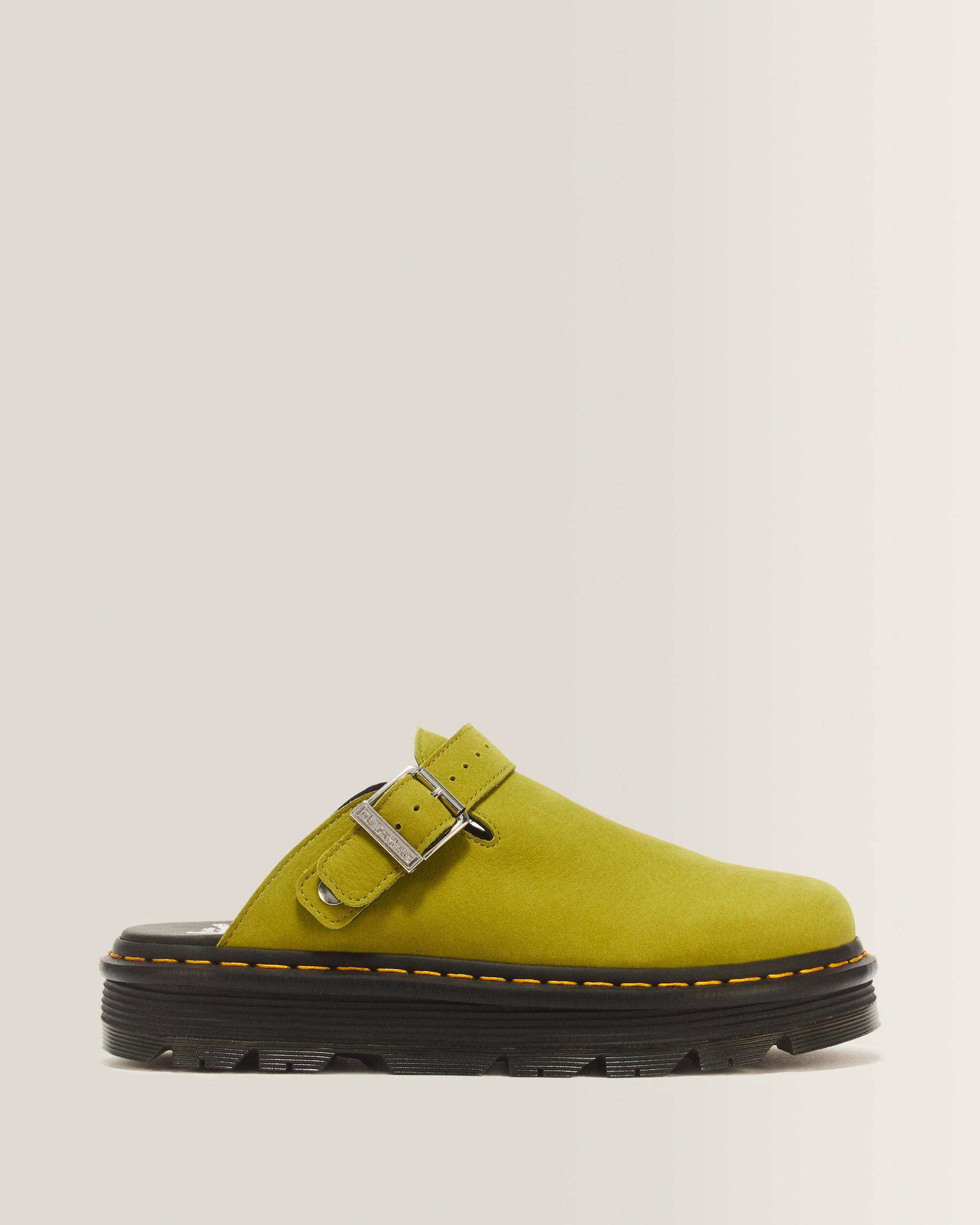 Zebzag Milled Nubuck Mules