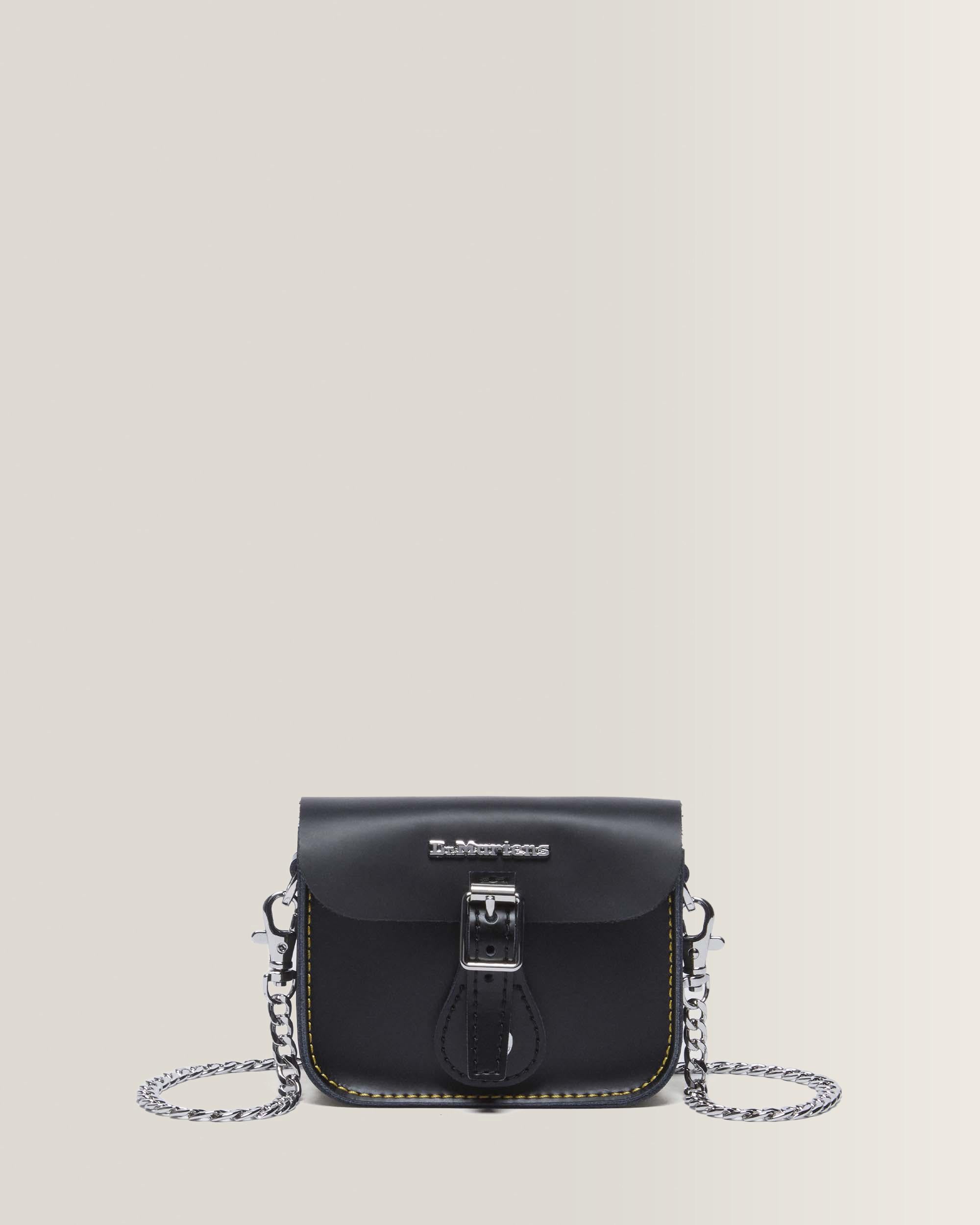 5 Inch Satchel Bag - Black
