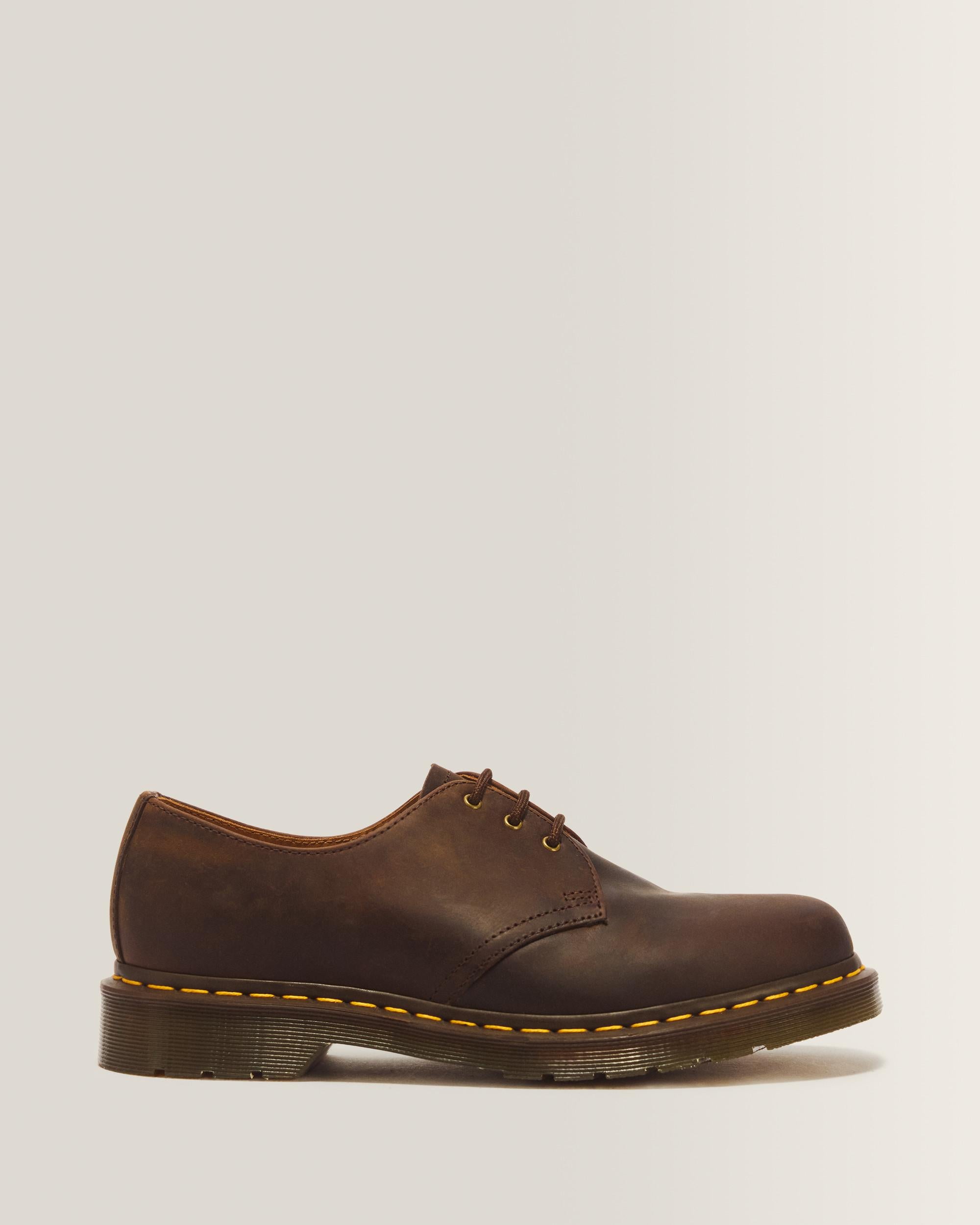 1461 Crazy Horse Leather Oxford Shoes - Brown