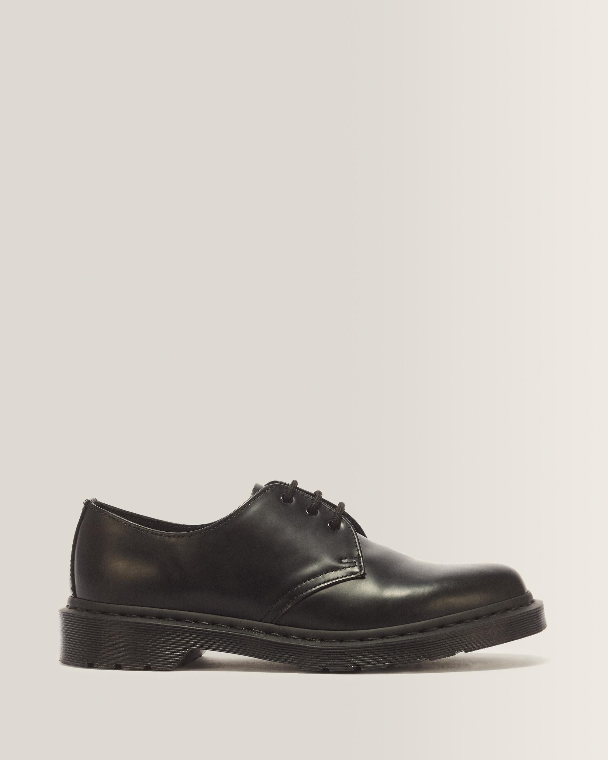 1461 Mono Smooth Leather Oxford Shoes - Black