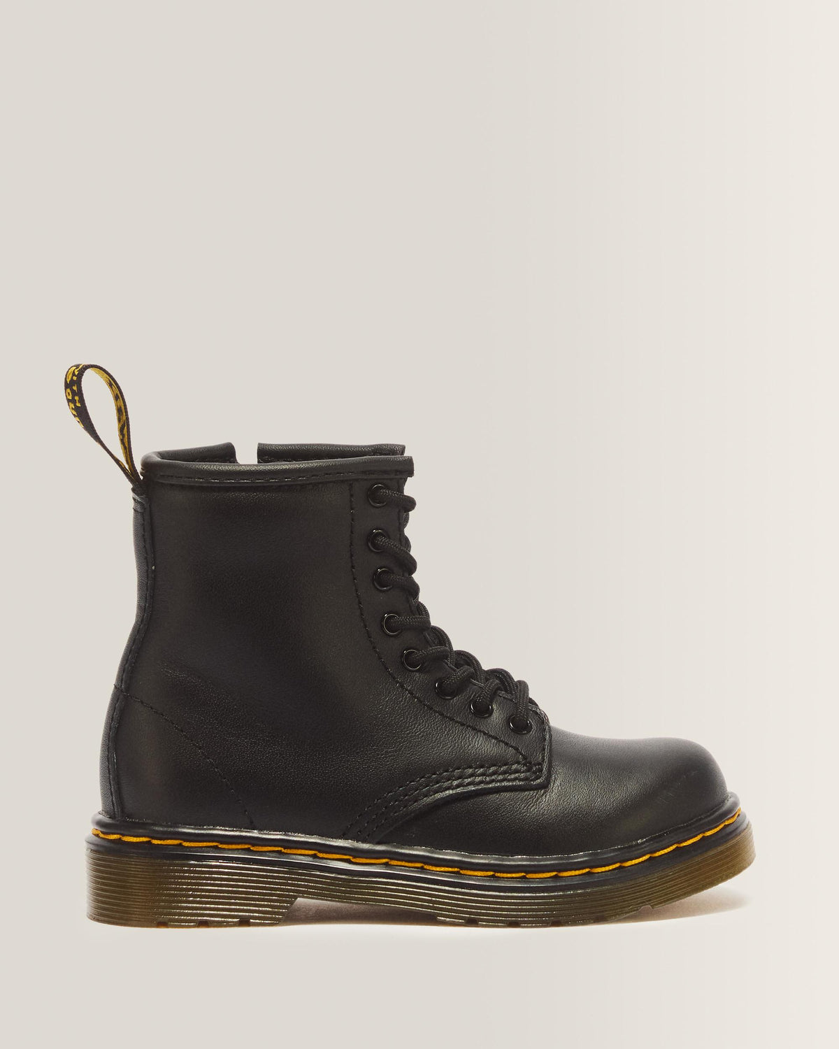 Toddler 1460 Softy T Leather Lace Up Boots - Black