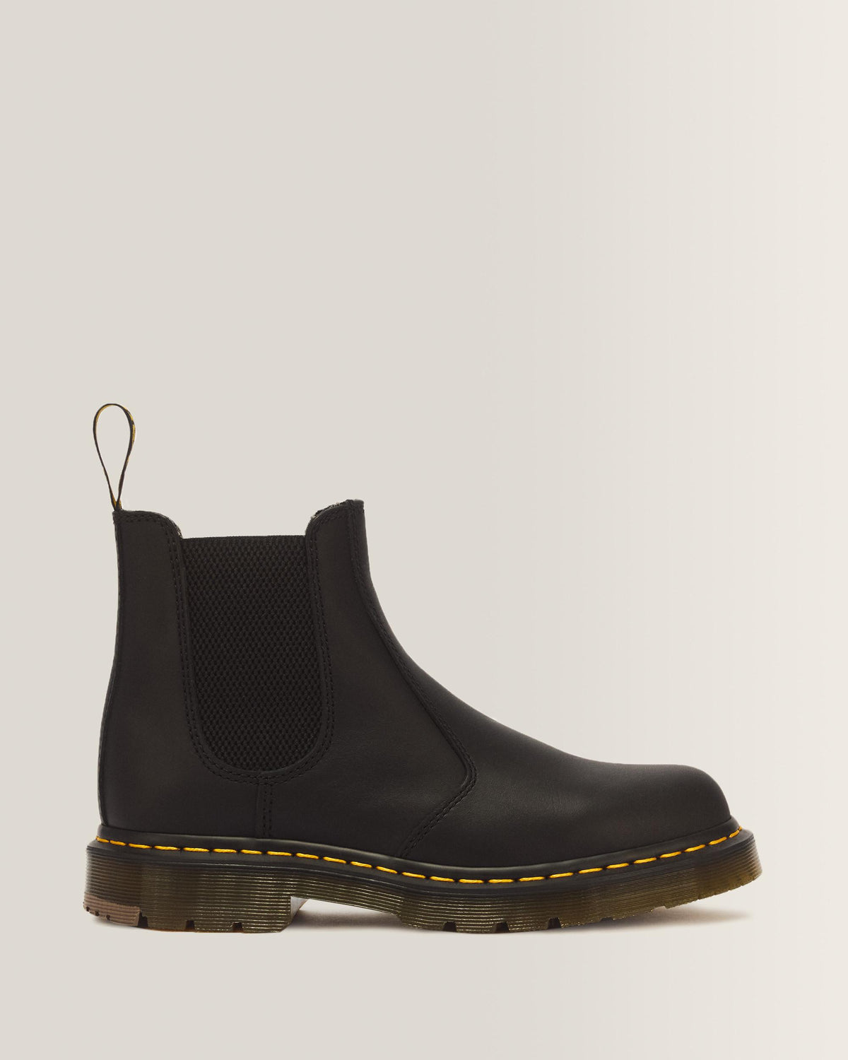 2976 Slip Resistant Leather Chelsea Boots - Black