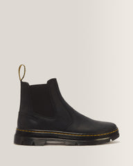 Embury Leather Casual Chelsea Boots - Black