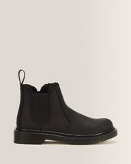 Junior 2976 Leonore Faux Fur Lined Chelsea Boots - Black