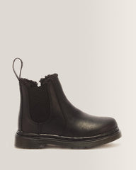 Toddler 2976 Faux Fur Lined Chelsea Boots - Black