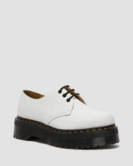 1461 Smooth Leather Platform Shoes - White