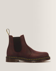 2976 YS Crazy Horse Chelsea Boots - Cherry Red