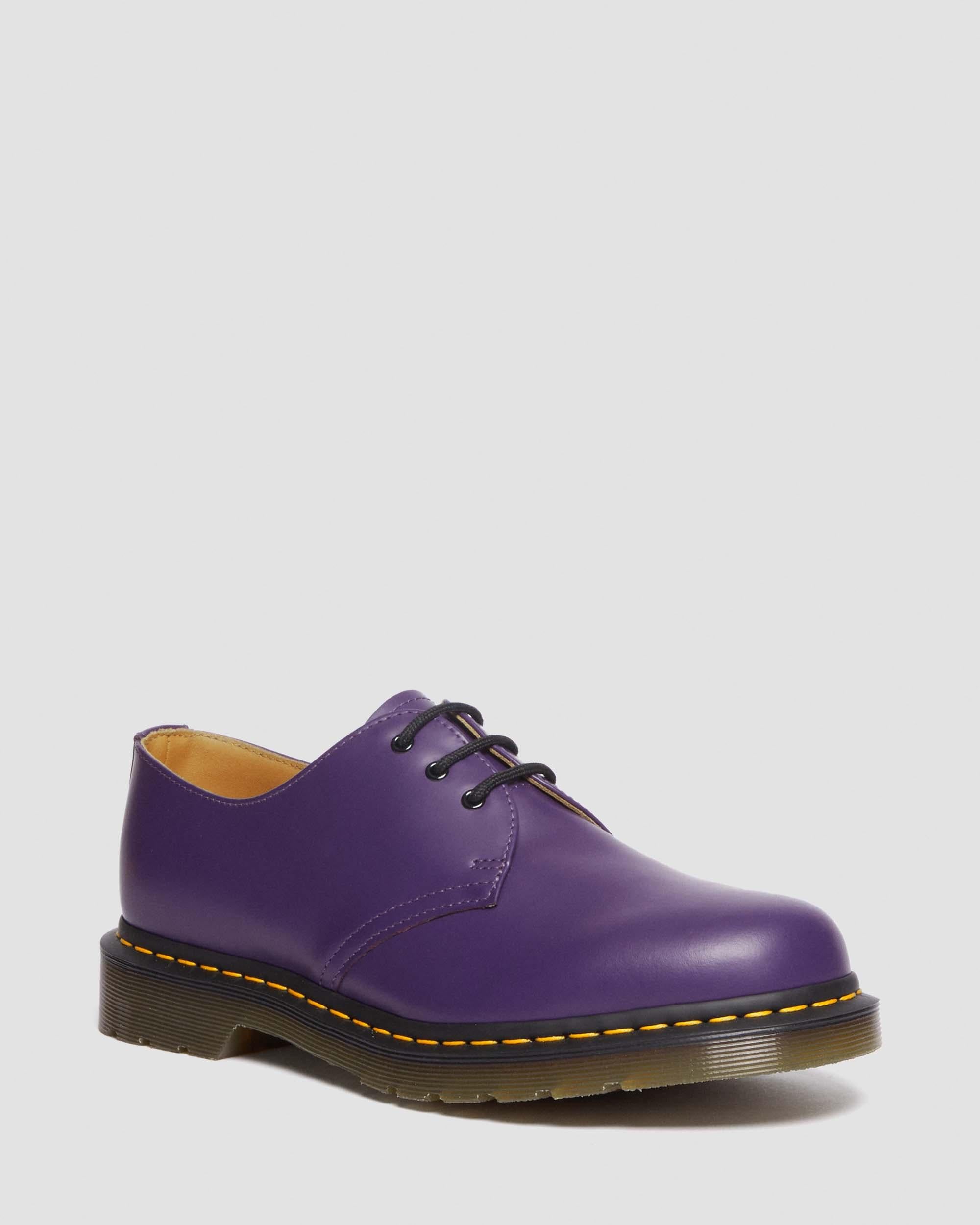 1461 Smooth Leather Oxford Shoes - RICH PURPLE