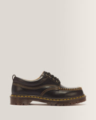 Lowell Leather Moc Toe Shoes - Black