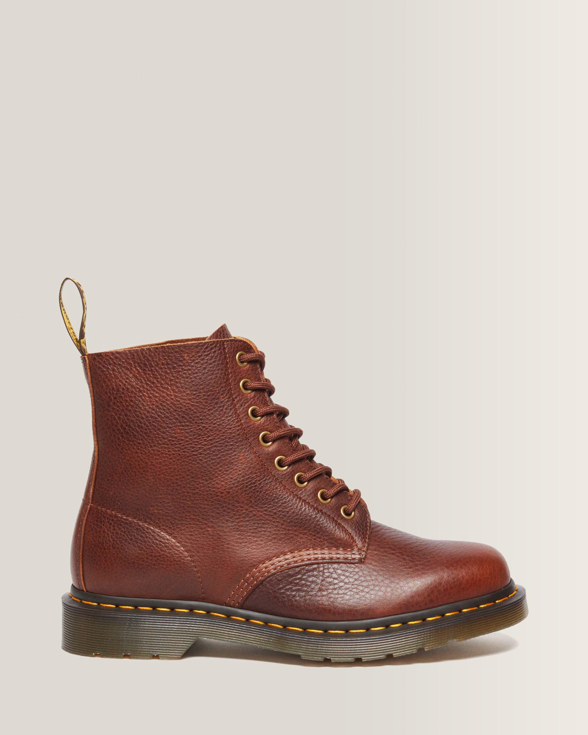1460 Ambassador Leather Lace Up Boots - Cashew