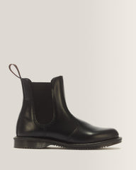 Flora Smooth Chelsea Boots - Black