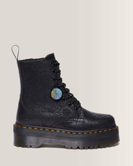 Jadon Wednesday Platform Boots - Black