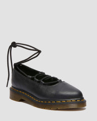 Elphie II Virginia leather ballet flats - Black