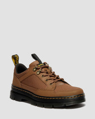 Reeder MK.02 Canvas & Leather Utility Shoes - SEPIA BROWN
