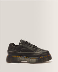Buzz 5-eye Milled Nappa Leather Shoes - BLACK MILLED NAPPA