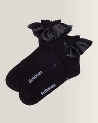 Frill Organic Cotton Blend Socks - Black