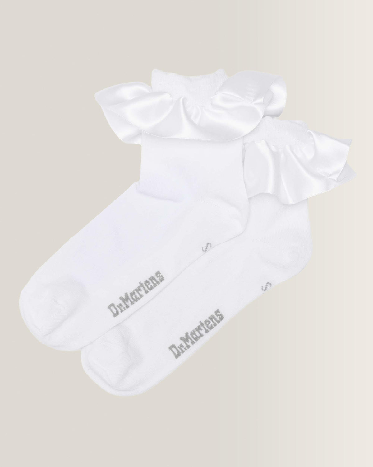 Frill Organic Cotton Blend Socks - White
