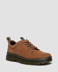 Reeder Greasy Suede Utility Shoes - DESERT BROWN