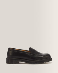 Delapre Made In England Penny Loafers - Black