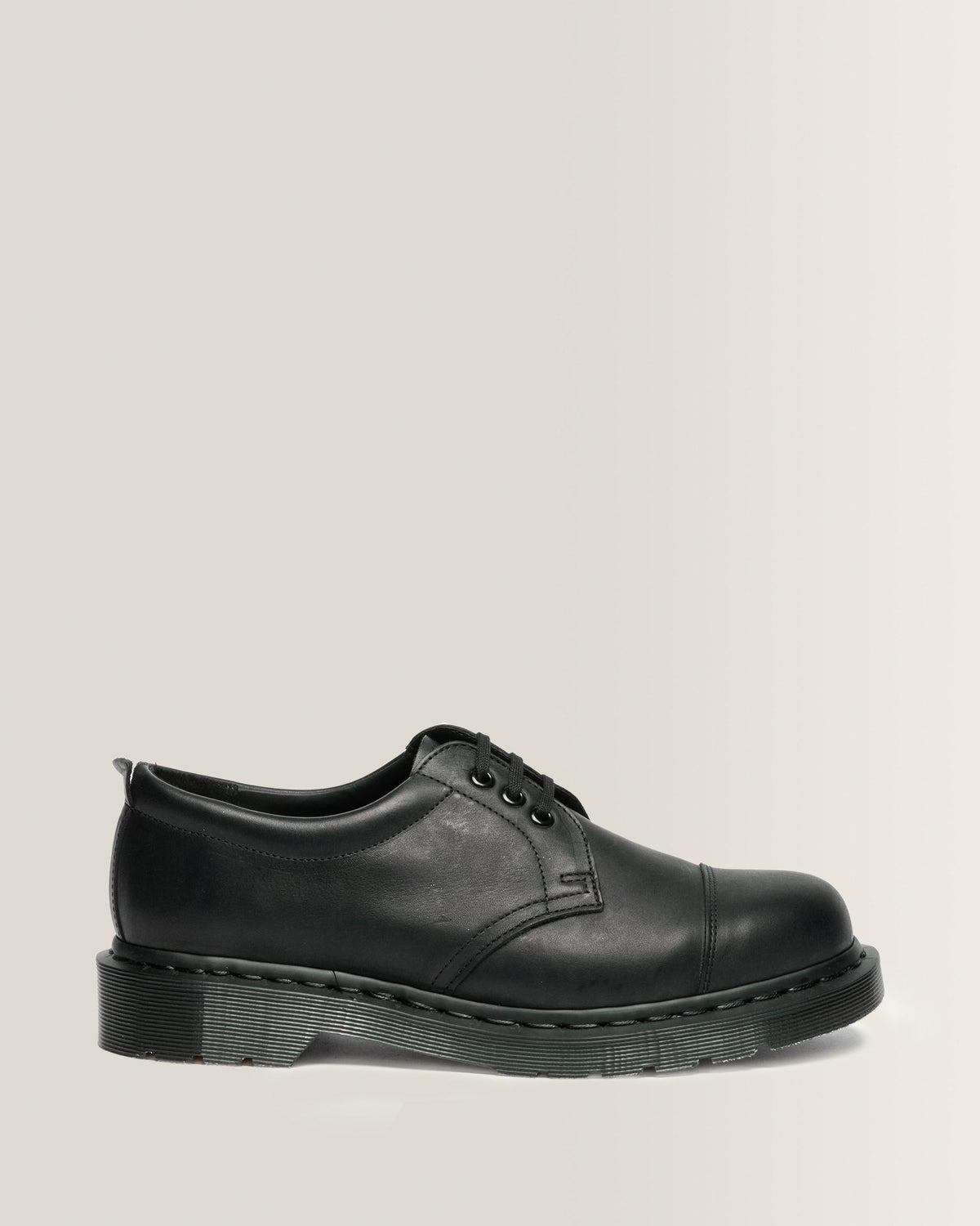 1461 MHL 3-Eye Leather Shoes - Black