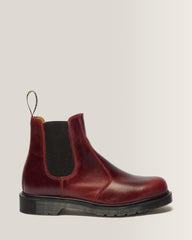 2976 Classic Calf Leather Chelsea Boots - Burgundy
