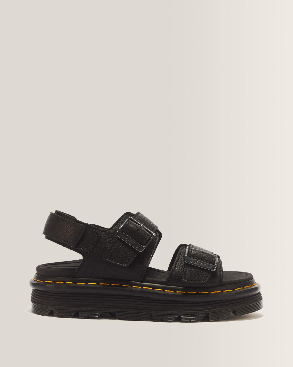 Zebzag Pisa Platform Sandals - Black