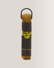 55 Inch Round Shoe Laces (8-10 Eye) - Brown+Yellow