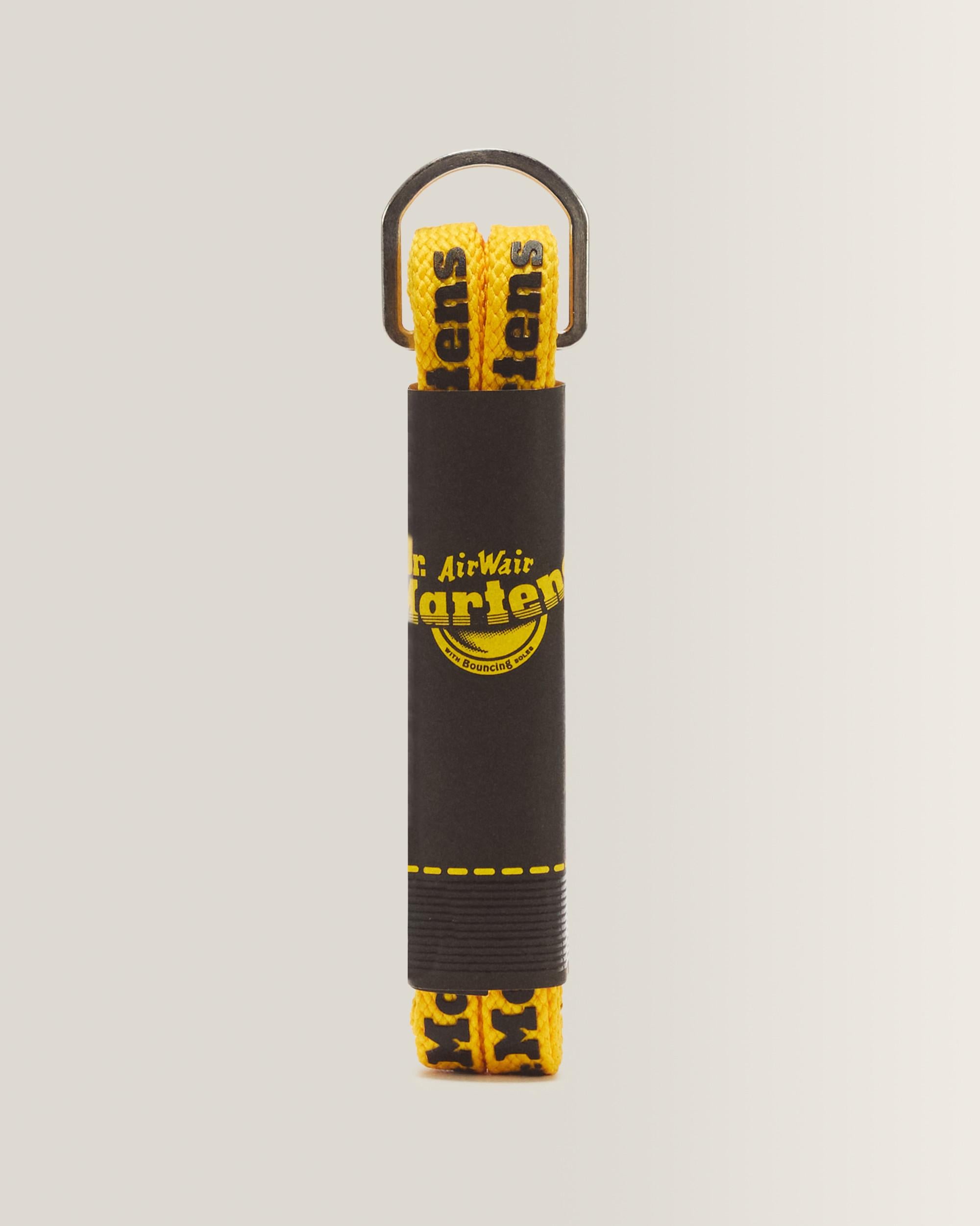 55 Inch Flat Shoe Laces (8-10 Eye) - Yellow+Black