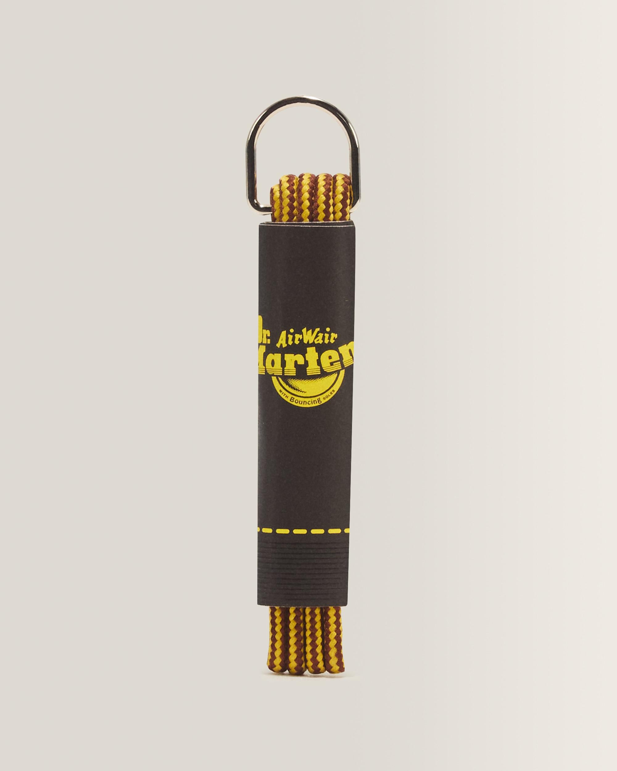 26 Inch Round Shoe Laces (3-Eye) - Brown+Yellow