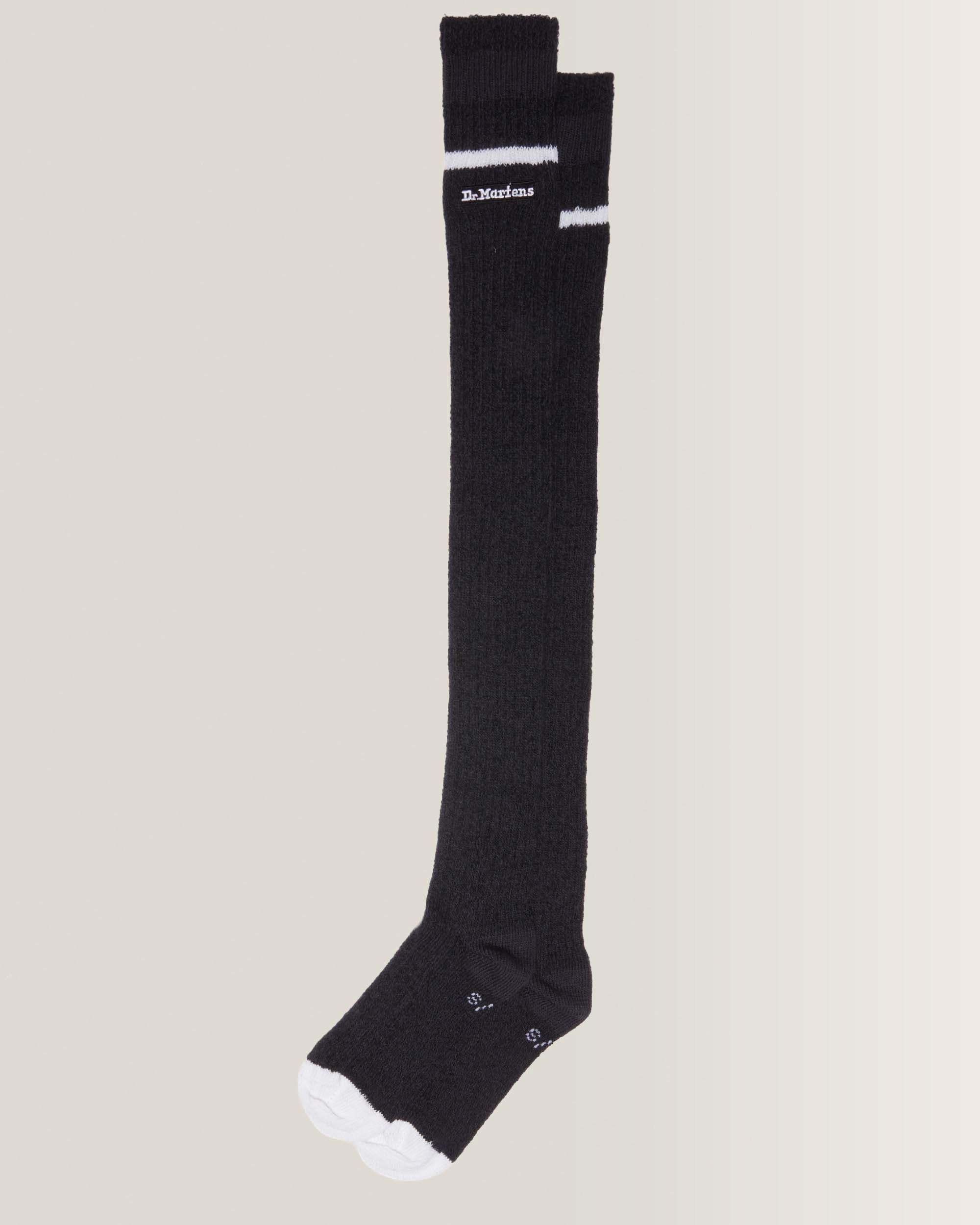 Long Marl Sock - Black