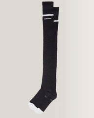 Long Marl Sock - Black