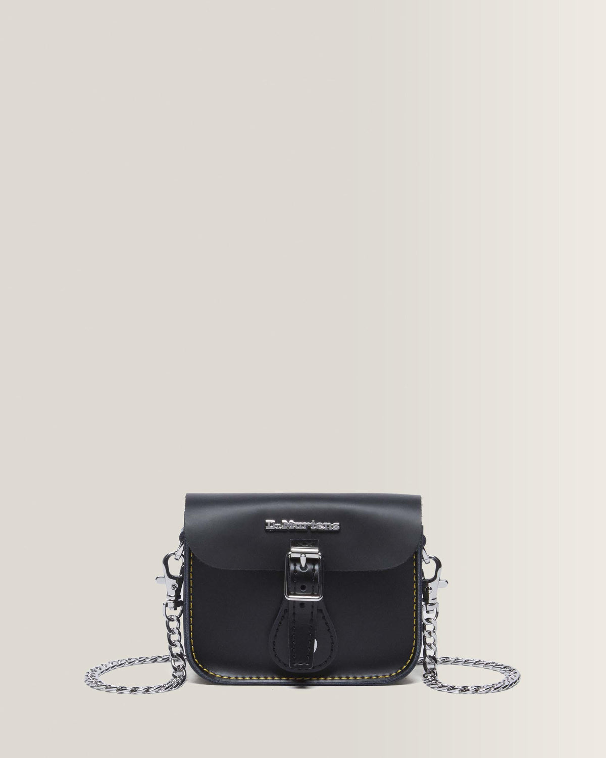 5 Inch Satchel Bag - Black
